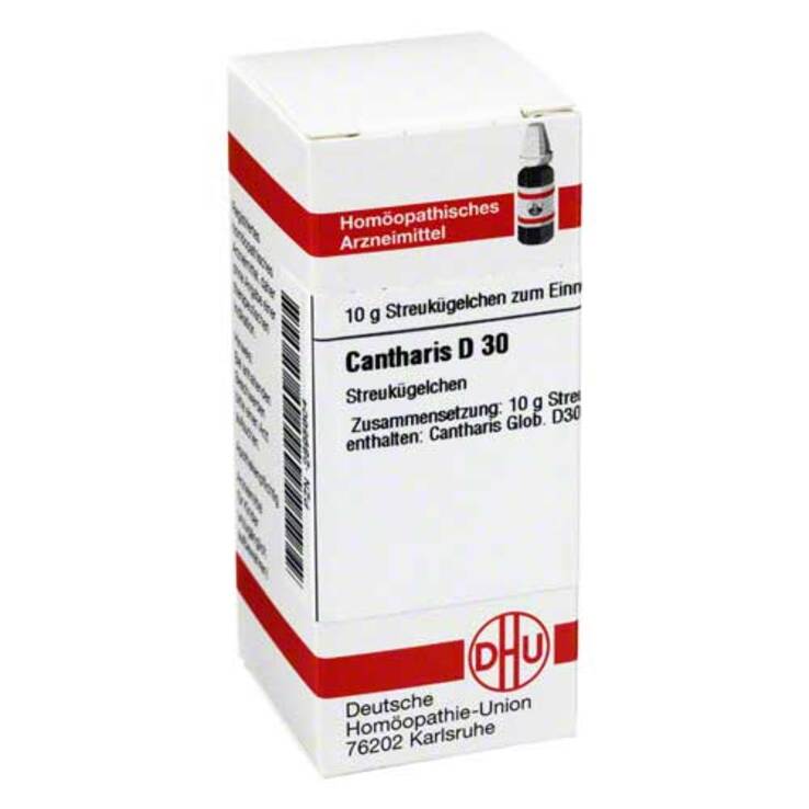 DHU Cantharis D 30 Globuli, 10 g