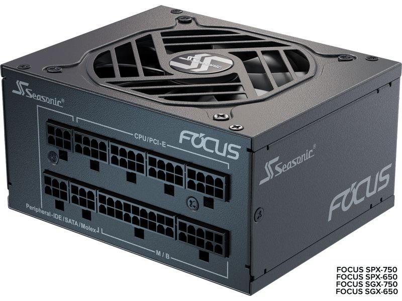 Seasonic Netzteil Focus SGX-750 Vollmodulares 750 W SFX-Netzteil
