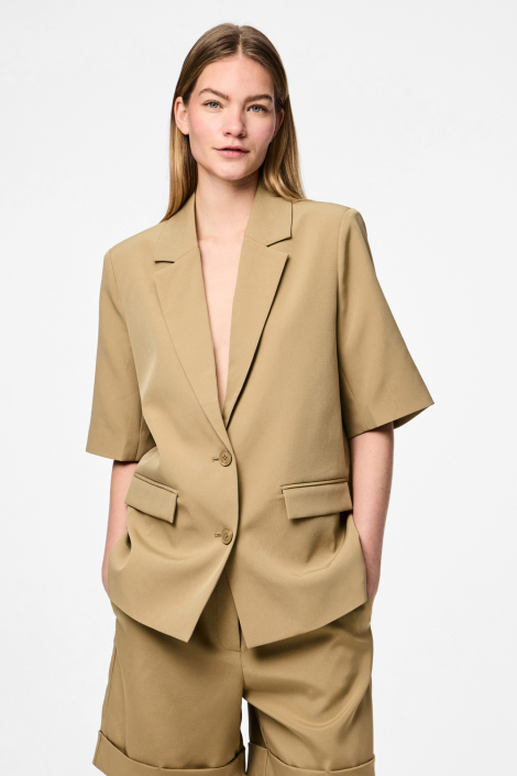 Pieces camel dames blazer