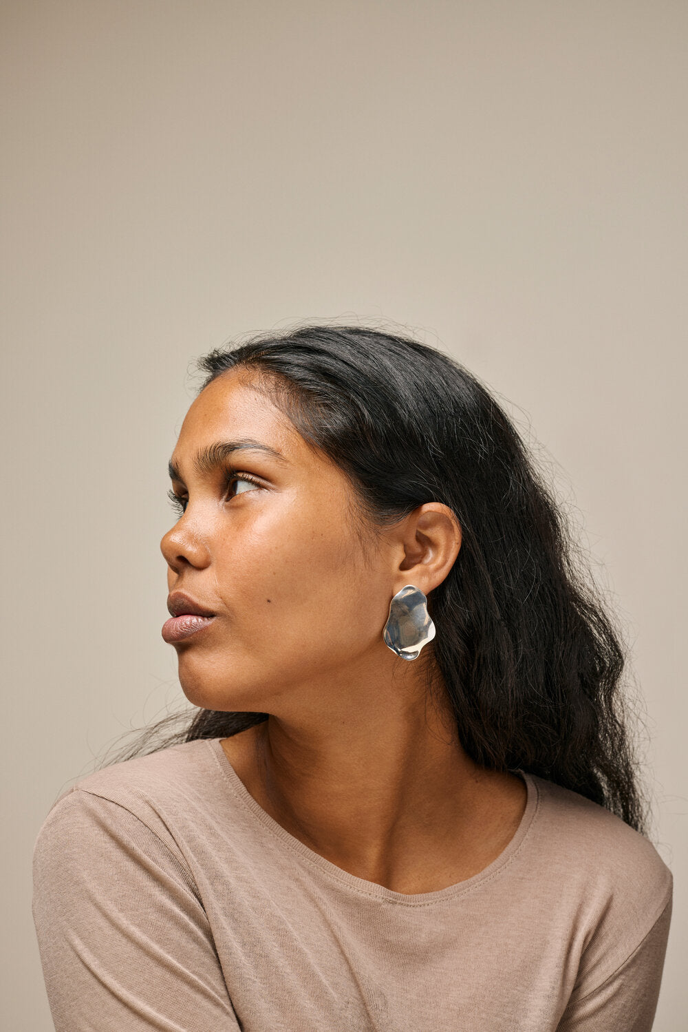 ENAMEL Copenhagen  Cleopatra øreringe - sølvbelagt
