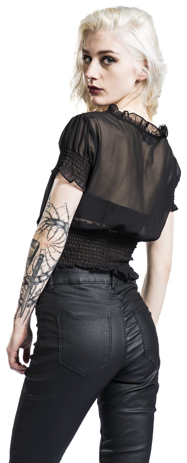 Haut Gothicana | Gothicana by EMP T-Shirt Manches courtes