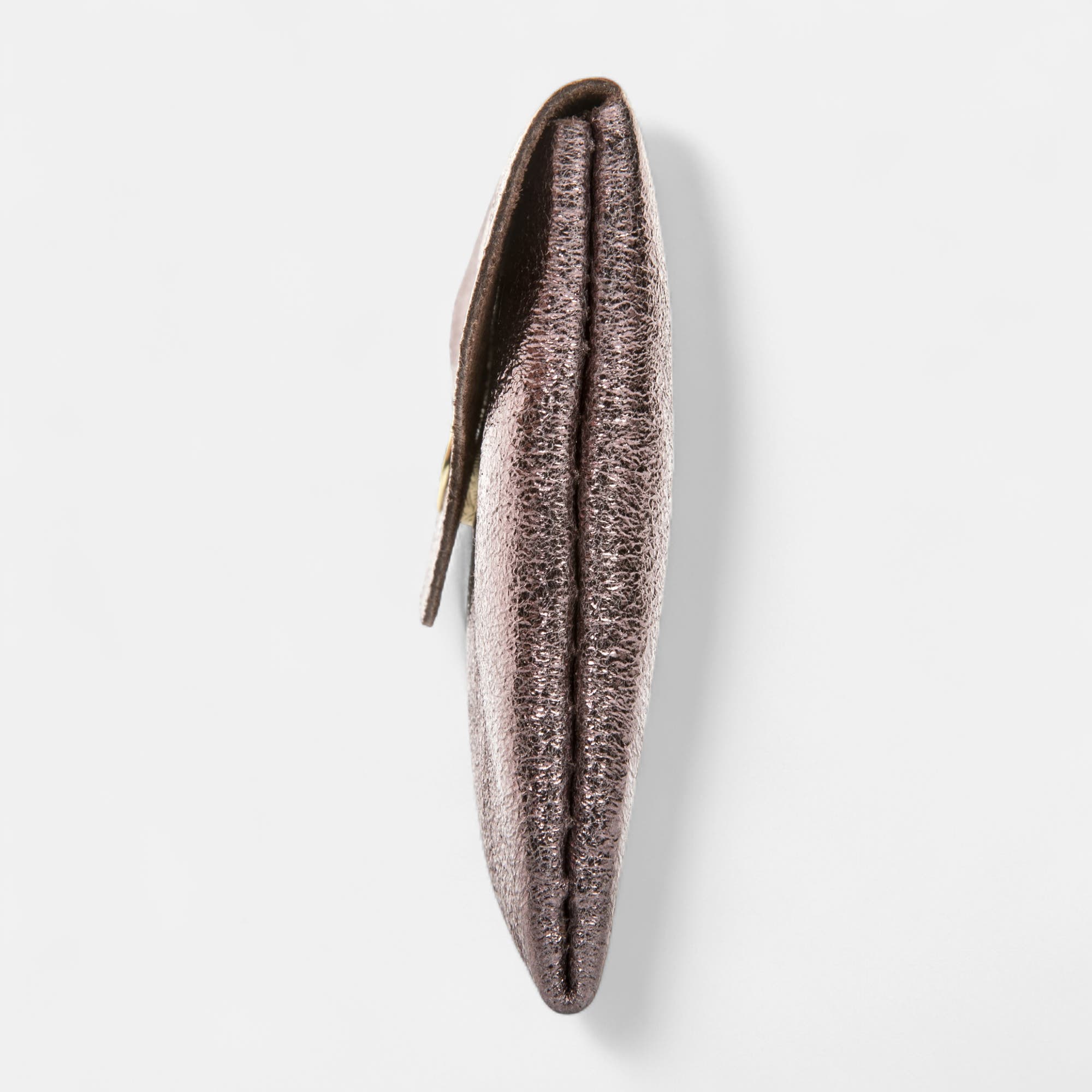 Petite maroquinerie en cuir marron