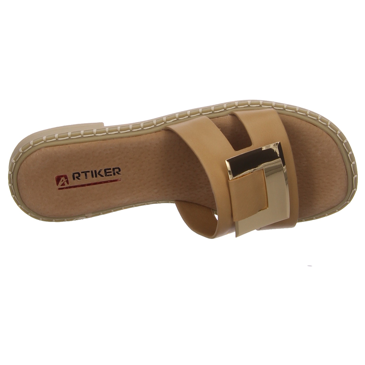 Artiker Pantoletten beige beige