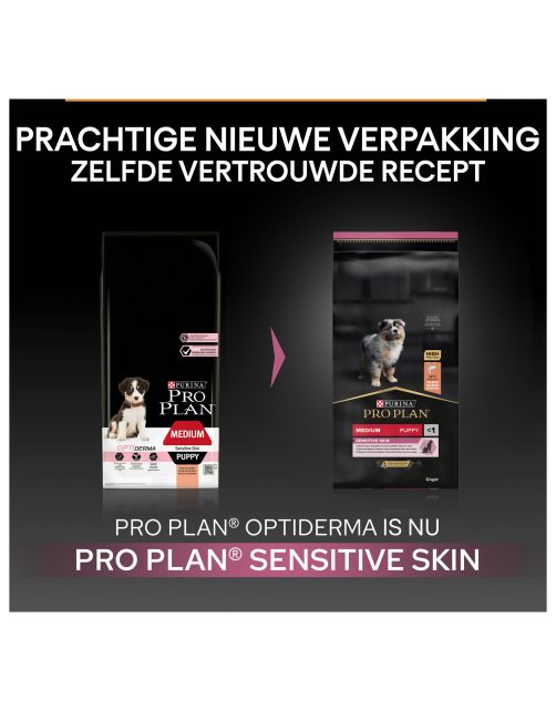 Pro Plan Dog Puppy Medium Breed Sensitive Zalm - Hondenvoer