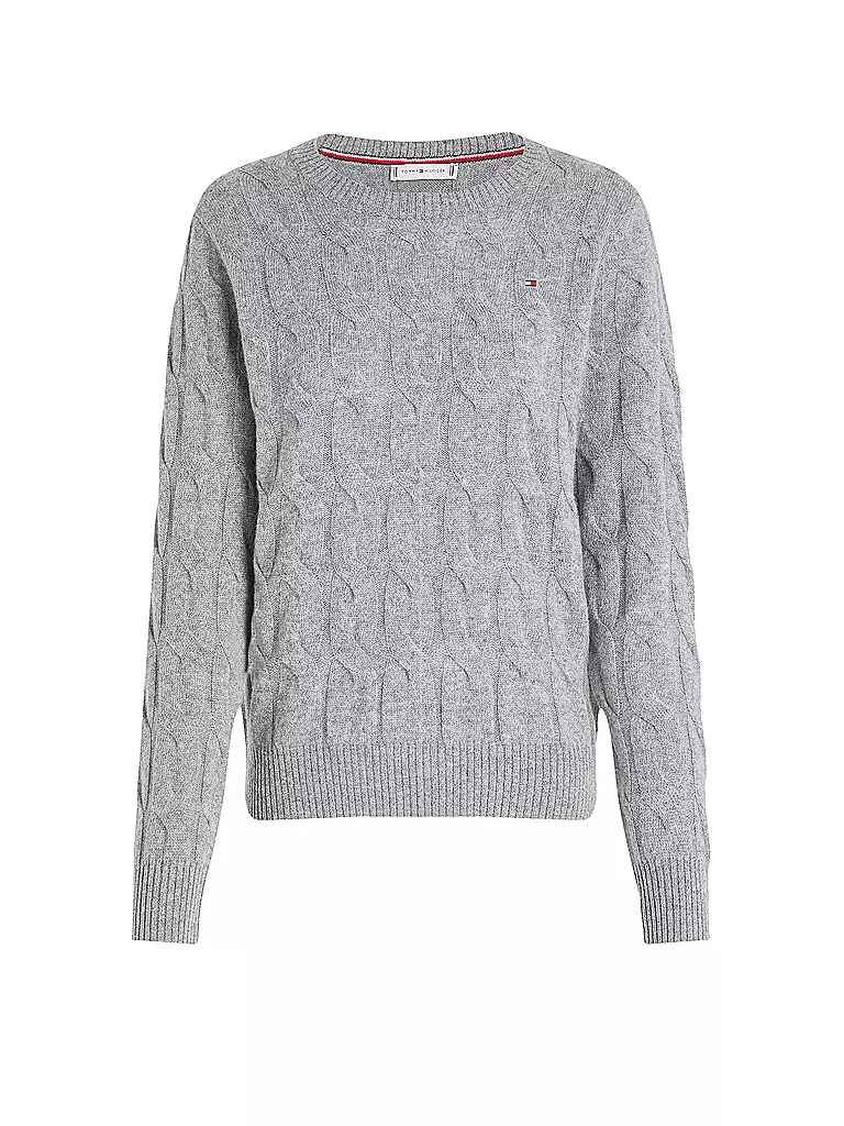 TOMMY HILFIGER Pullover grau