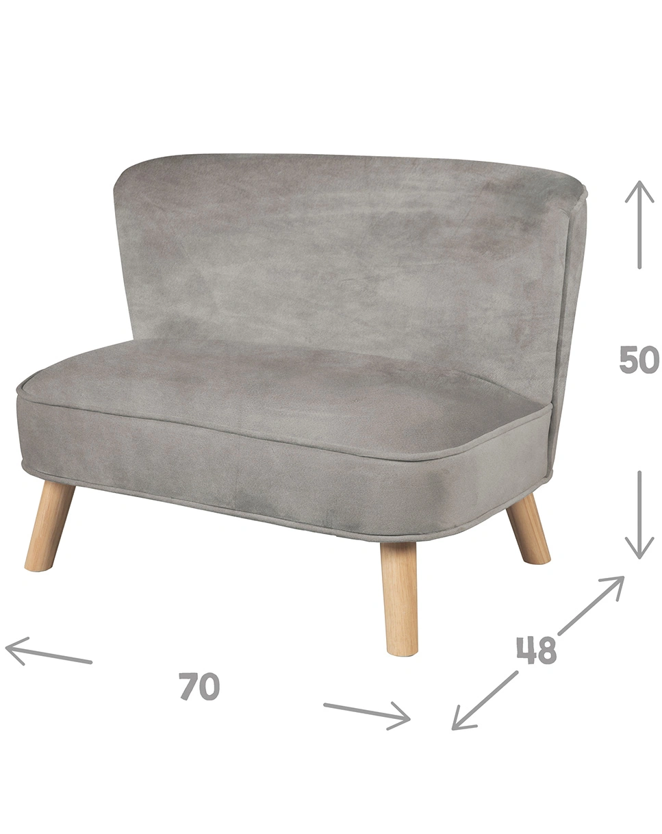 Kindersofa LIL SOFA (Farbe: grau)