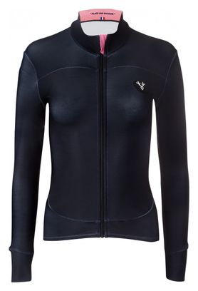 Maillot Manches Longues LeBram Croix Fry Noir / Rose Femme