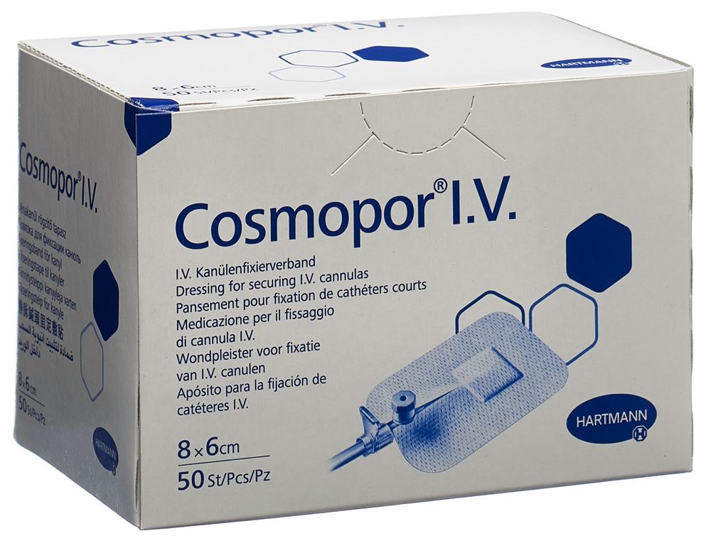 COSMOPOR I.V.<br>50 Stück, 8x6cm