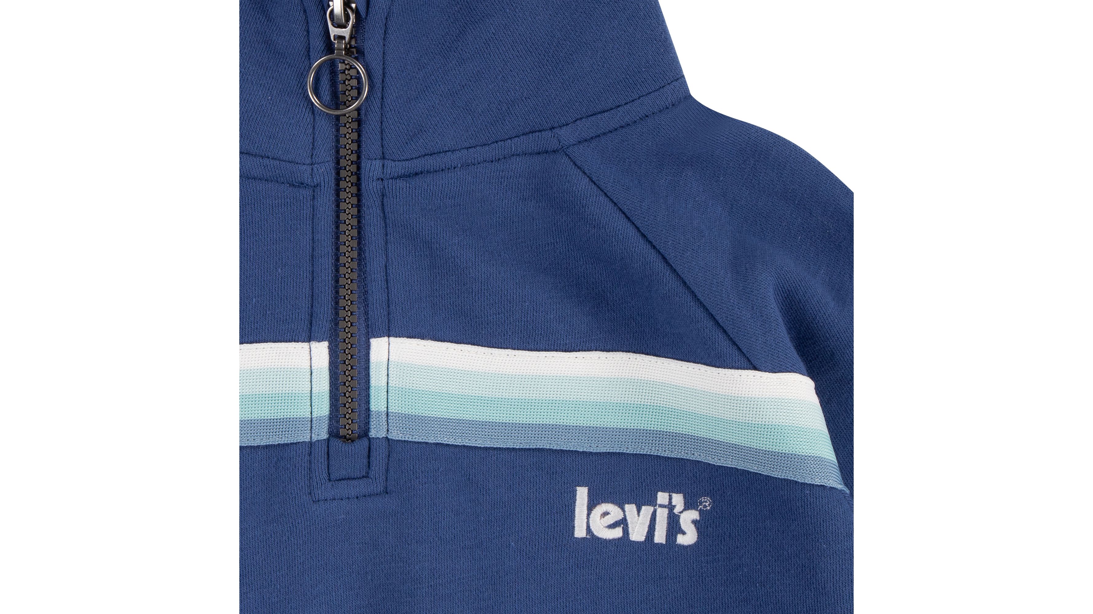 Haut Meet and Greet 1/4 zip - True Navy - Bleu