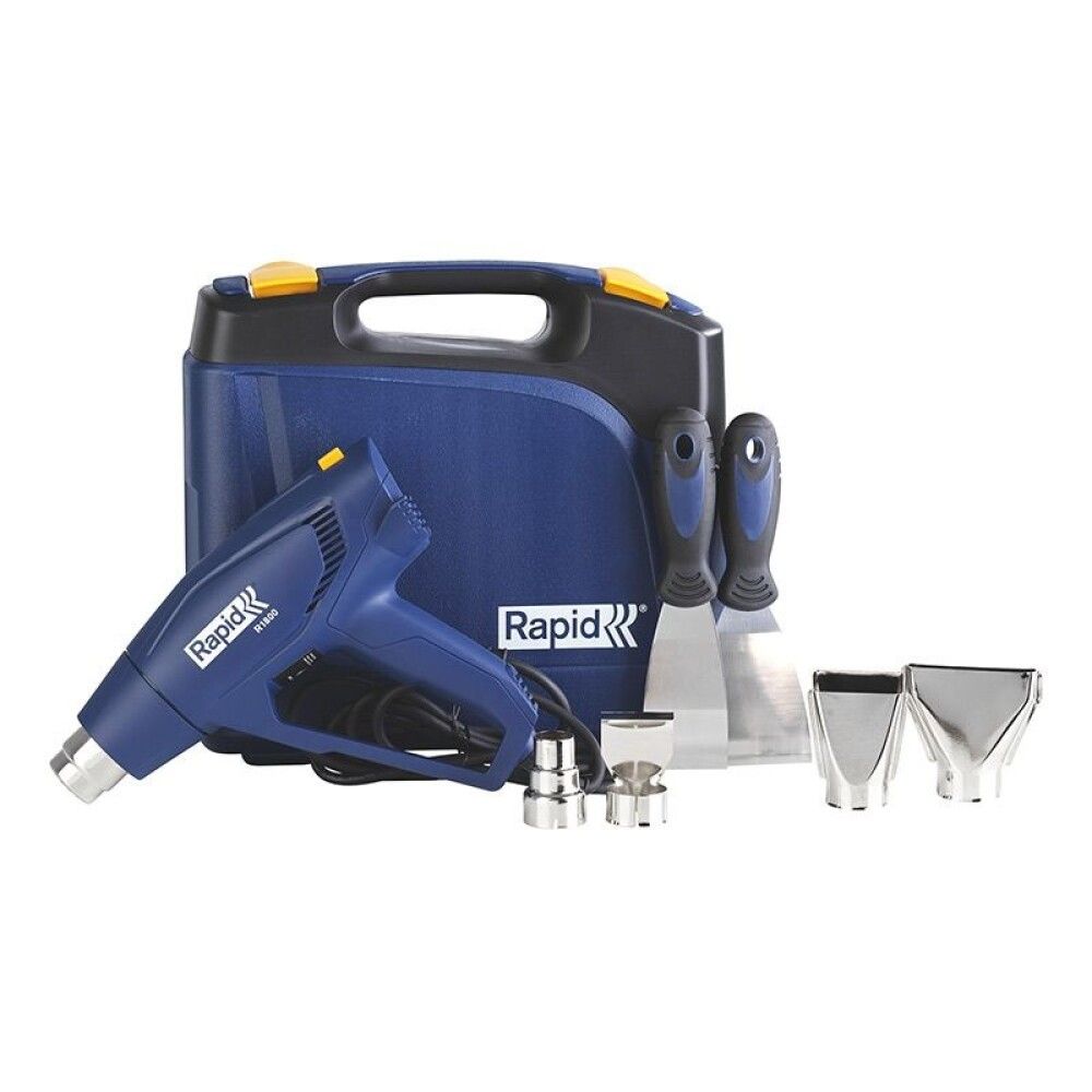 VARMLUFTSPISTOL RAPID R1800 MED KOFFERT