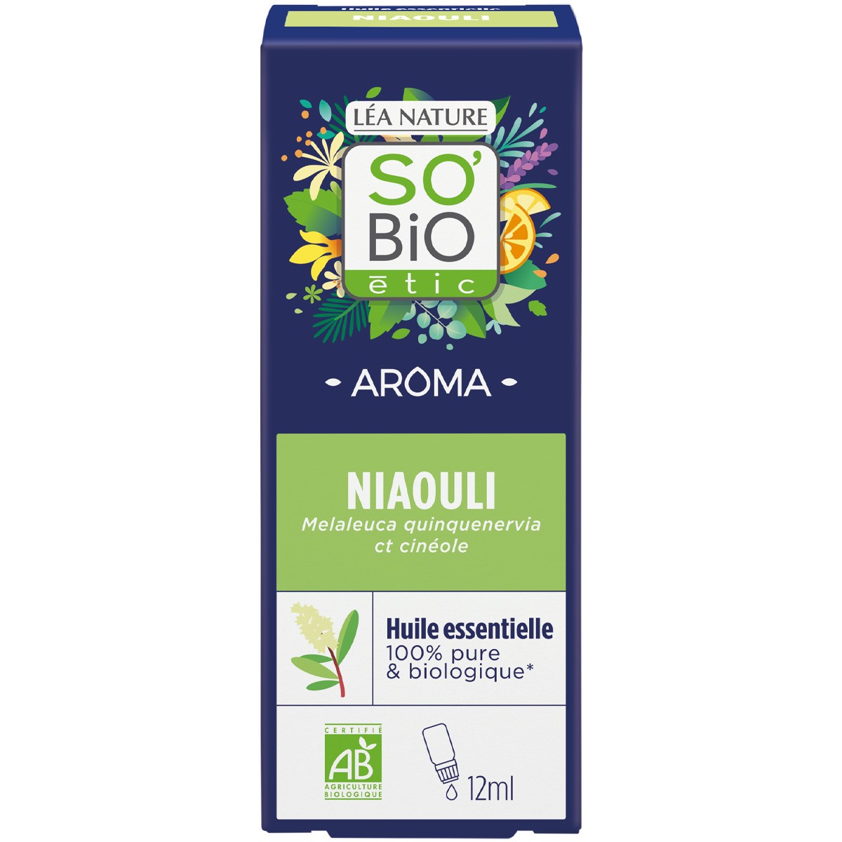 Huile essentielle de niaouli bio - 12 ml