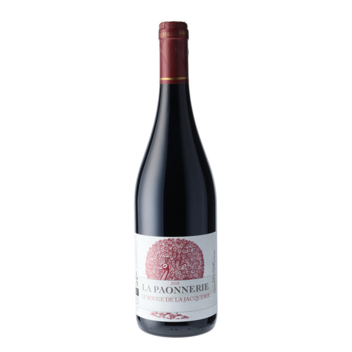 Domaine La Paonnerie Anjou de la jacquerie rouge 2018