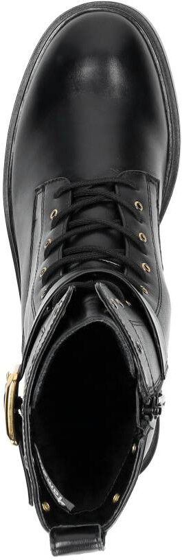 Tamaris Veterschoenen Hoog zwart
