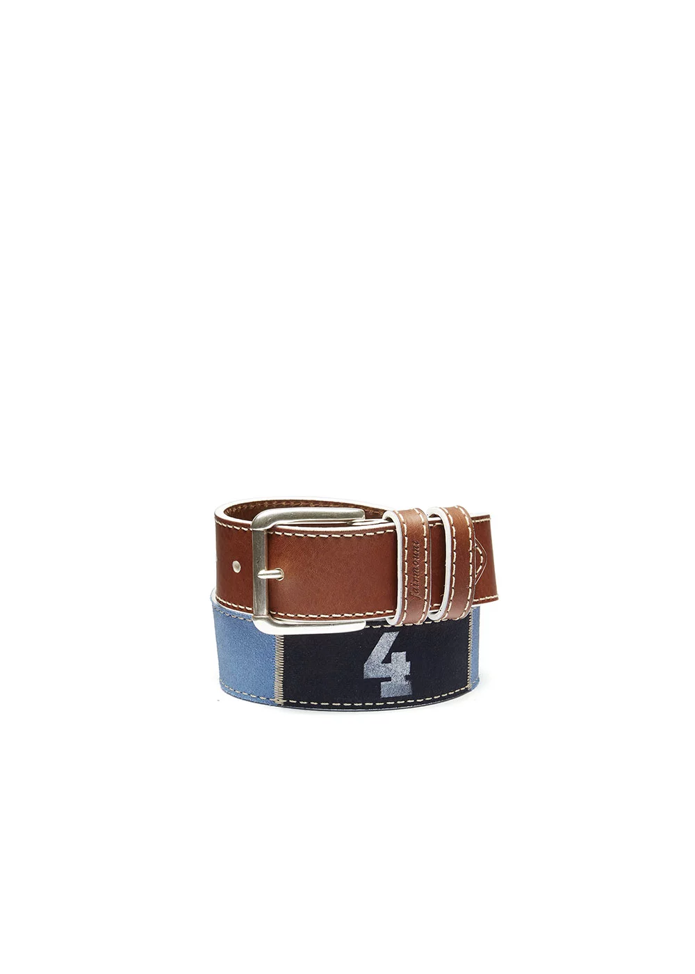 POLO TEAM VELOURS MARINE