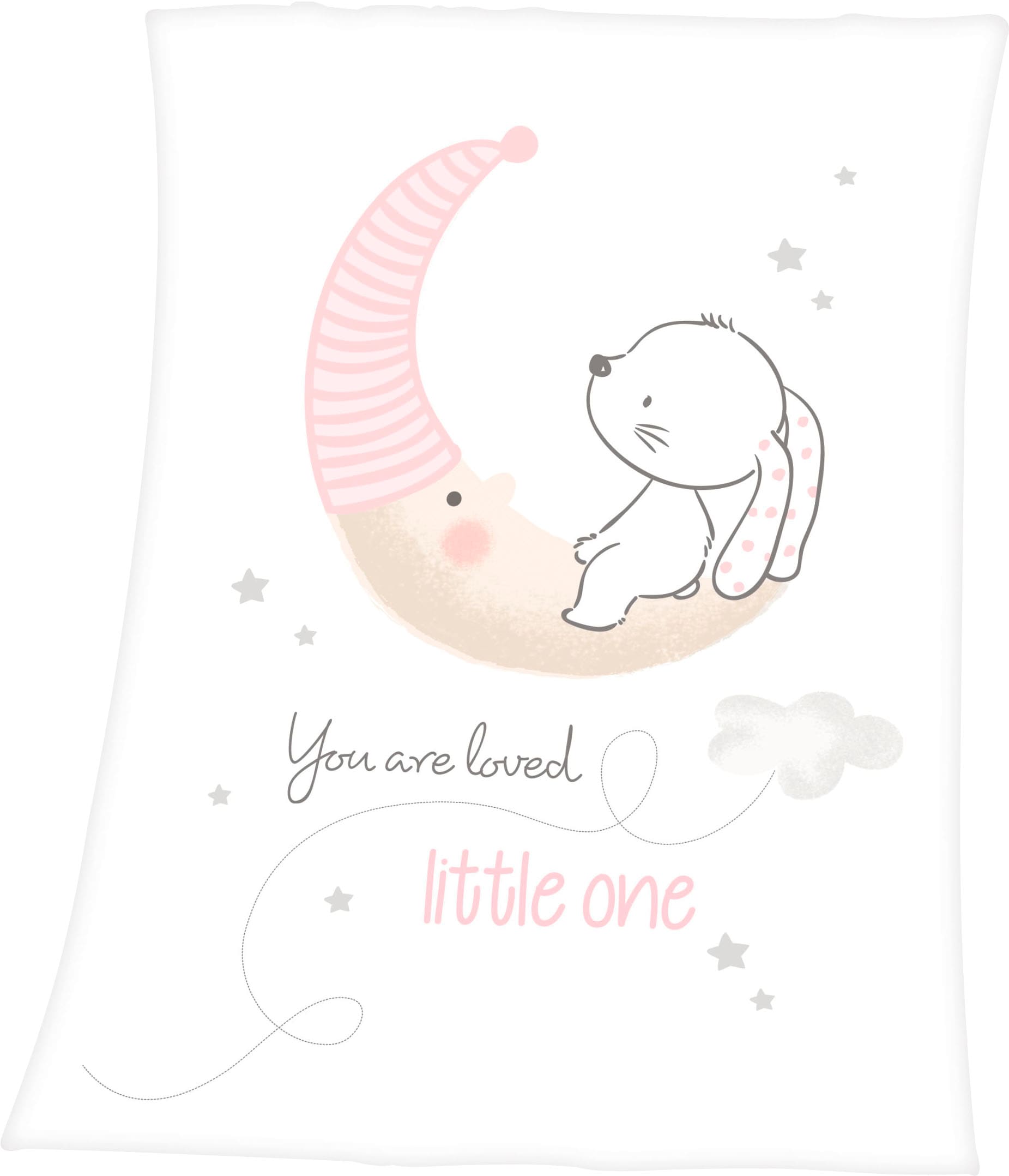 Baby Best Babydecke »Little Bunny« mit niedlichem Häschendesign, Kuscheldecke