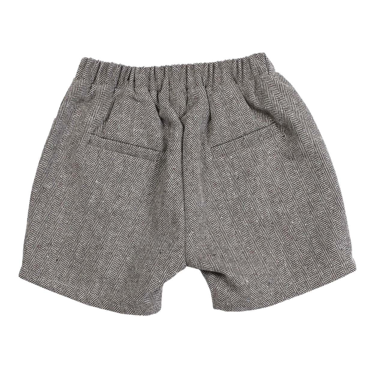 Fifi Shorts | Woody Brown Tweed