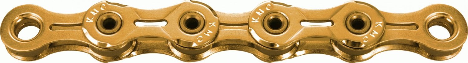 KMC super light KædeX11SL 118L Guld 11 speed