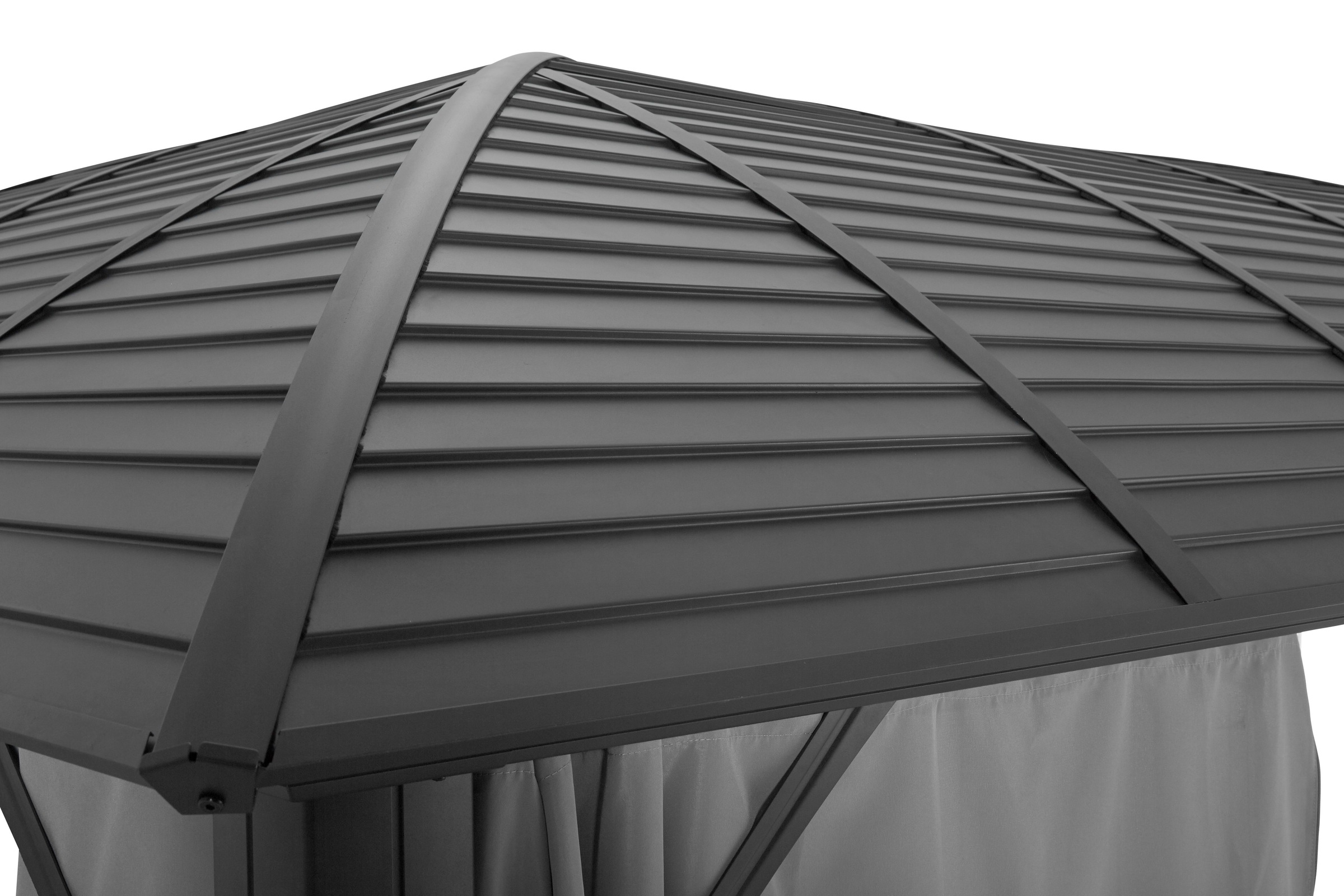 KONIFERA Pavillon »Juni« inkl. 4 Seitenteile und 4 Moskitonetzten, Aluminiumgestell