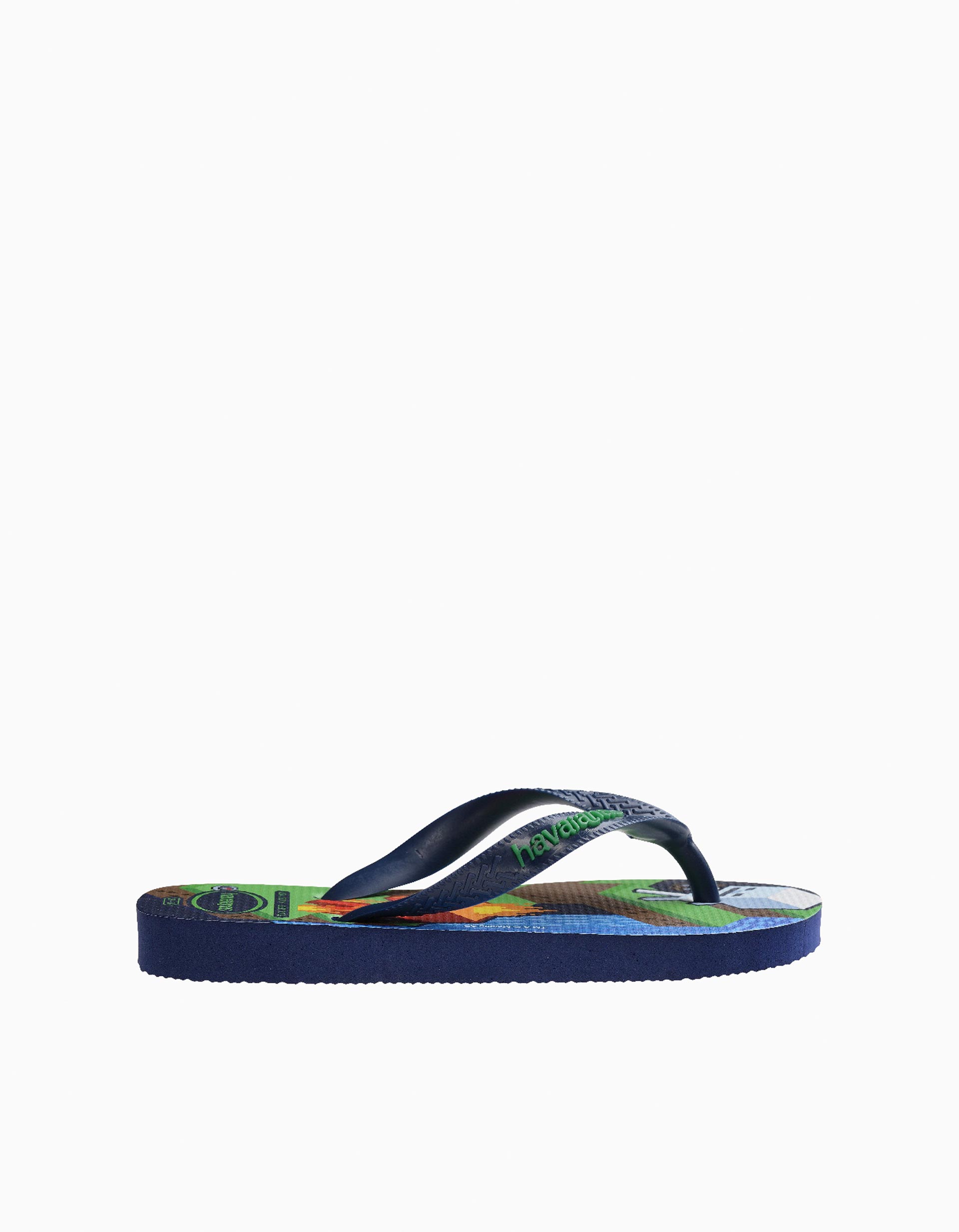 Chinelos Havaianas 'Minecraft', Menino, Azul