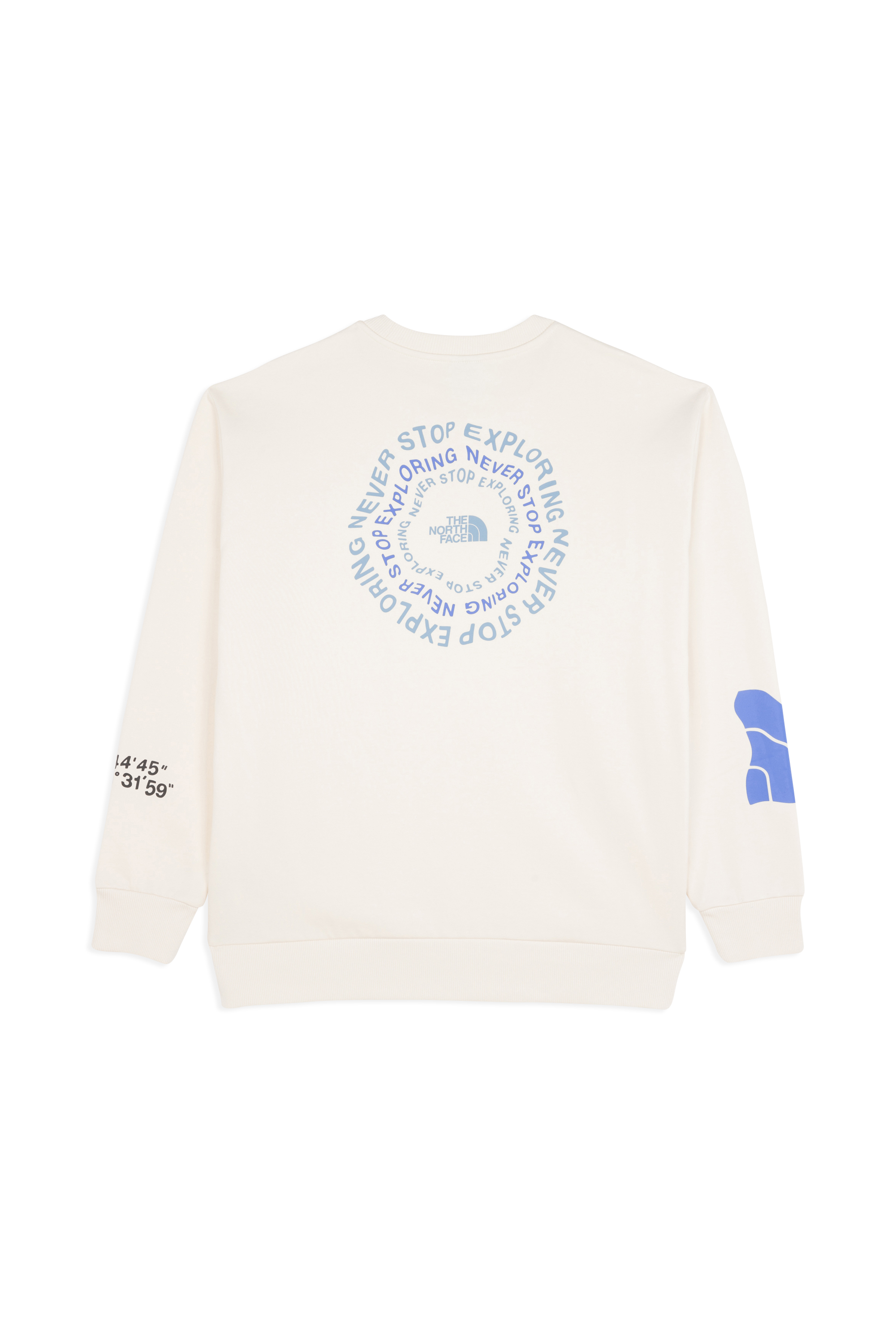THE NORTH FACE Sweatshirt GRAPHIC CREW Blanc