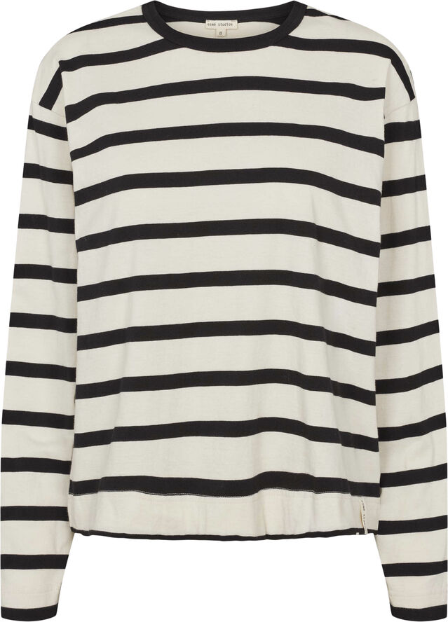 esmé studios ESSigne LS Striped Top GOTS Pristine