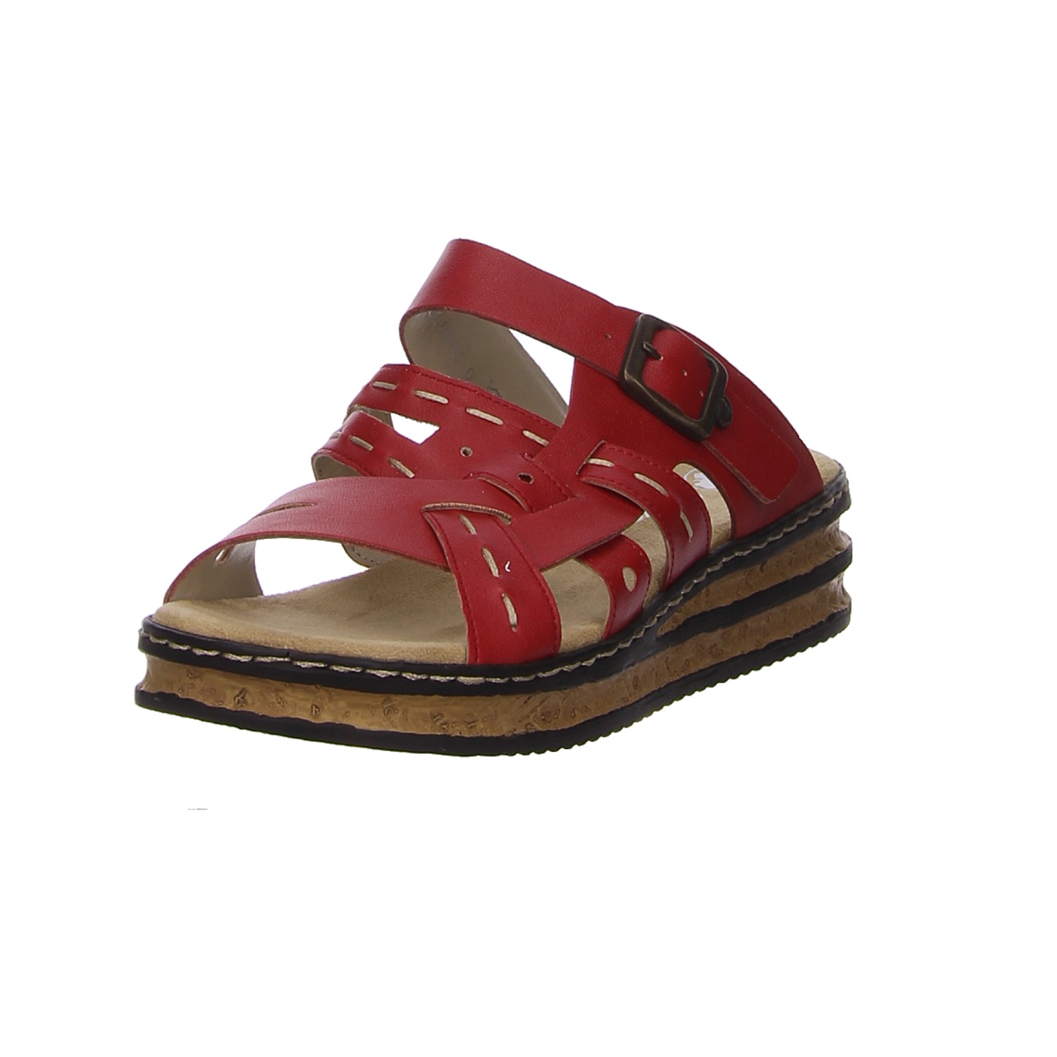Rieker Pantolette rot rot