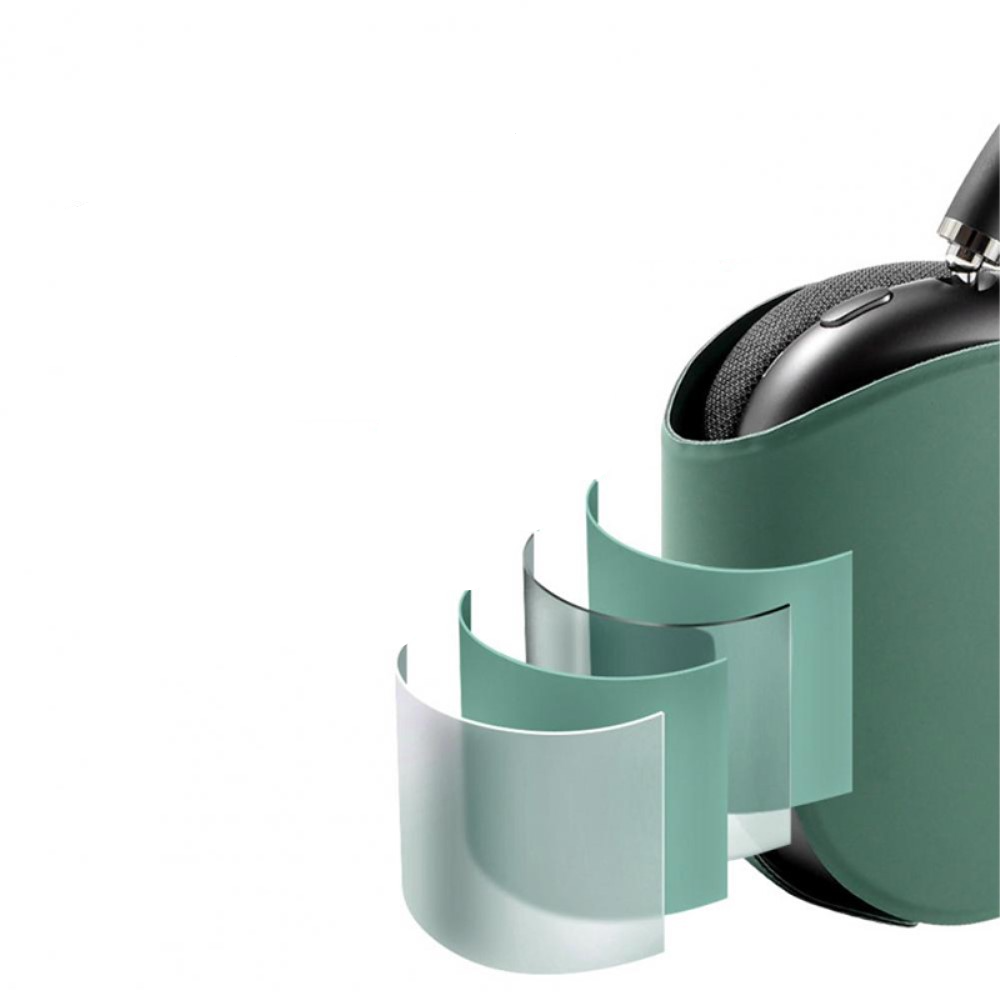 AirPods Max (2024) / AirPods Max Magnetische Silikon Schutztasche Aufbewahrungs Case - Grau (Lavendel)