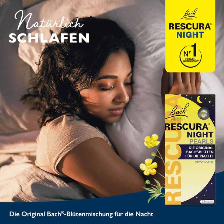 Bachblüten Original Rescura Night Pearls, 28 St