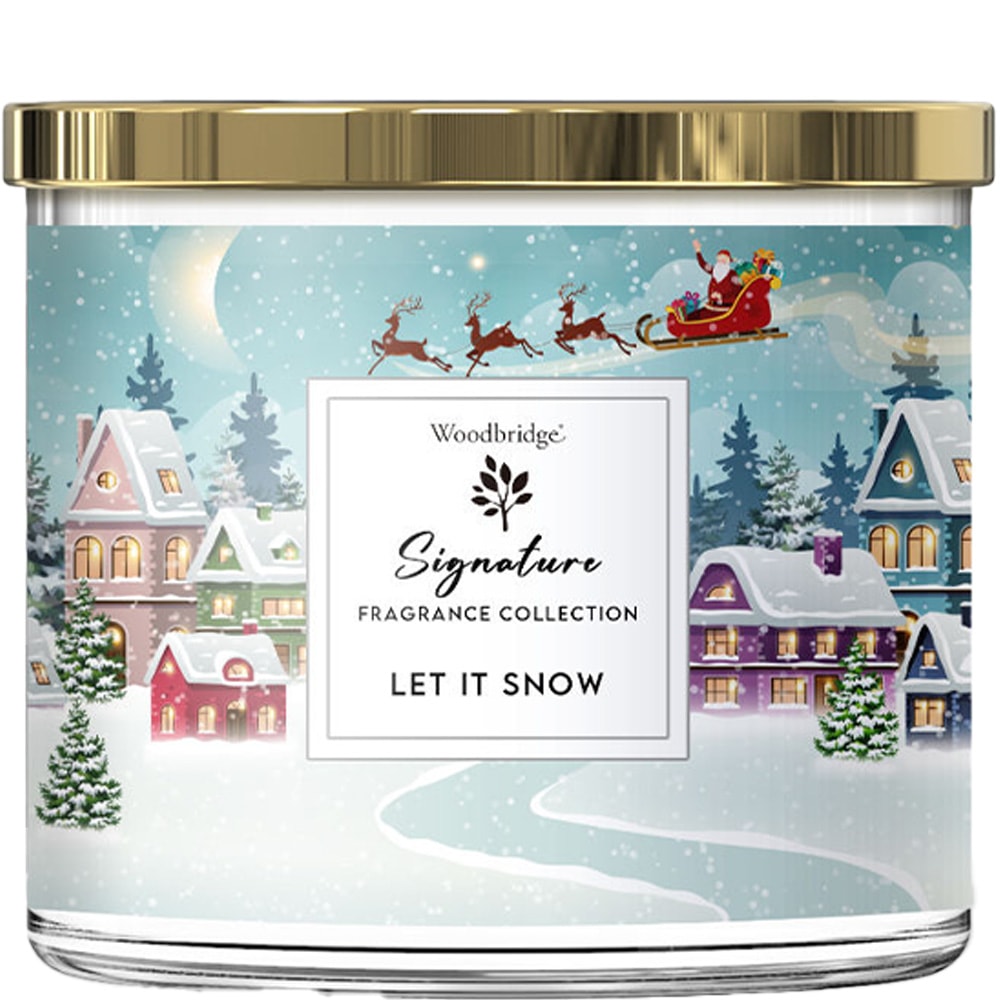 Bougie parfumée - Let It Snow - Cannelle & girofle - 410 g