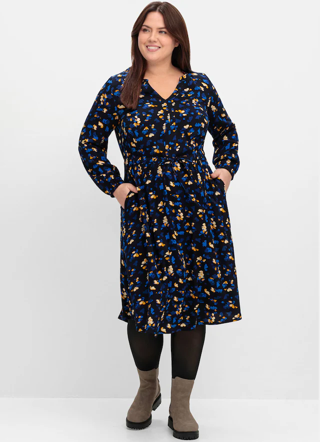 Sheego Druckkleid »Druckkleid«
