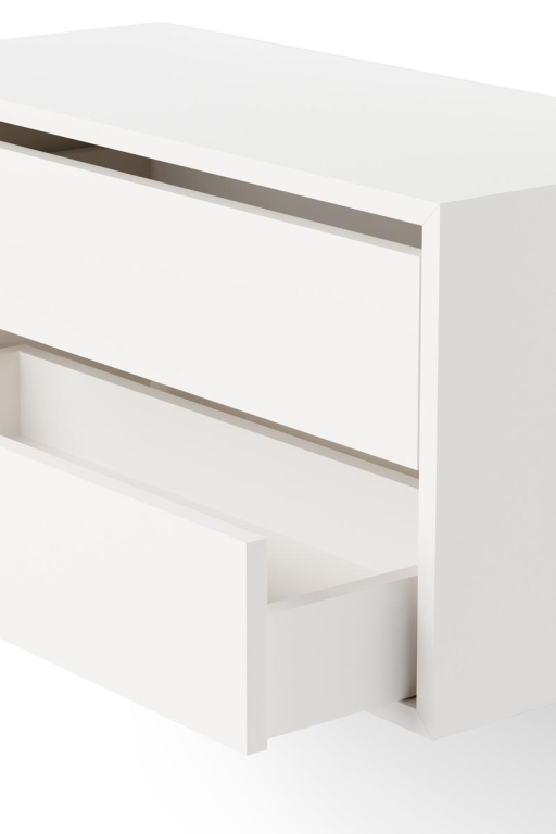New Works New Works Low wandkast met lades walnoot