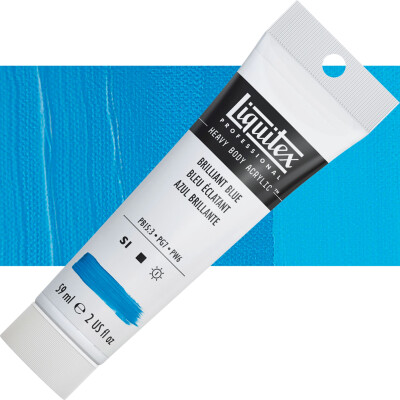 Liquitex - Akrylmaling - Heavy Body - Brilliant Blue 59 ML