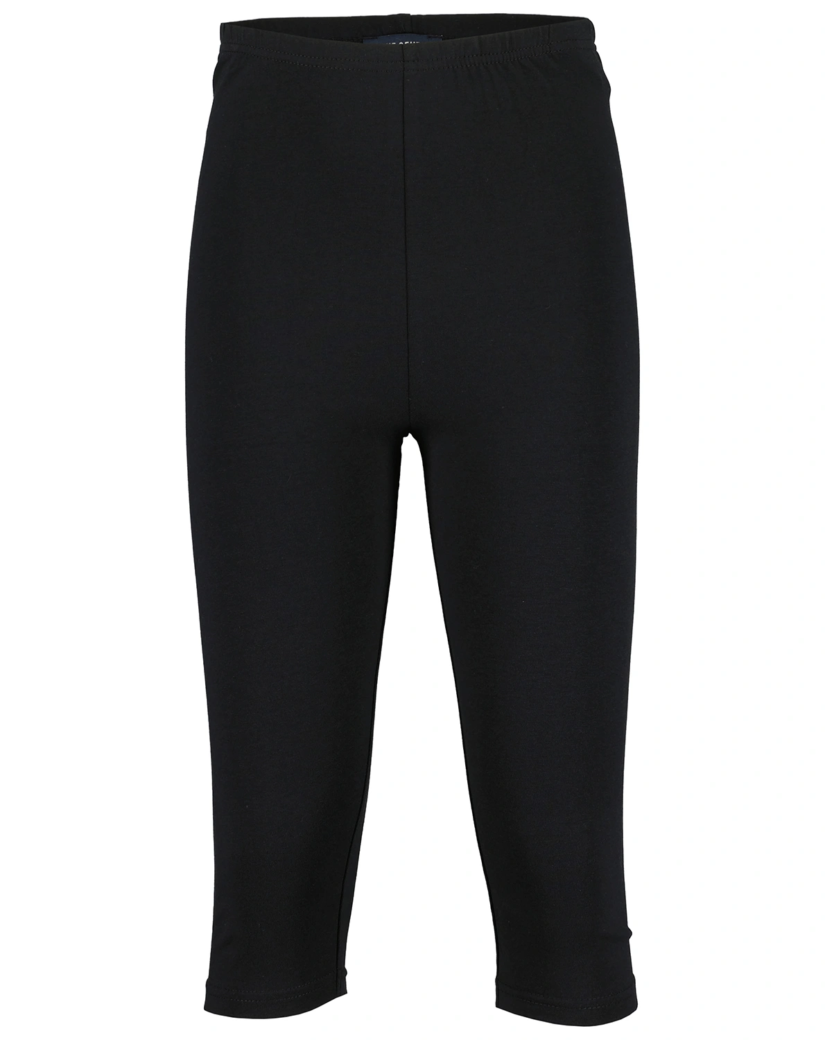 Capri-Leggings STRETCH UNI in schwarz
