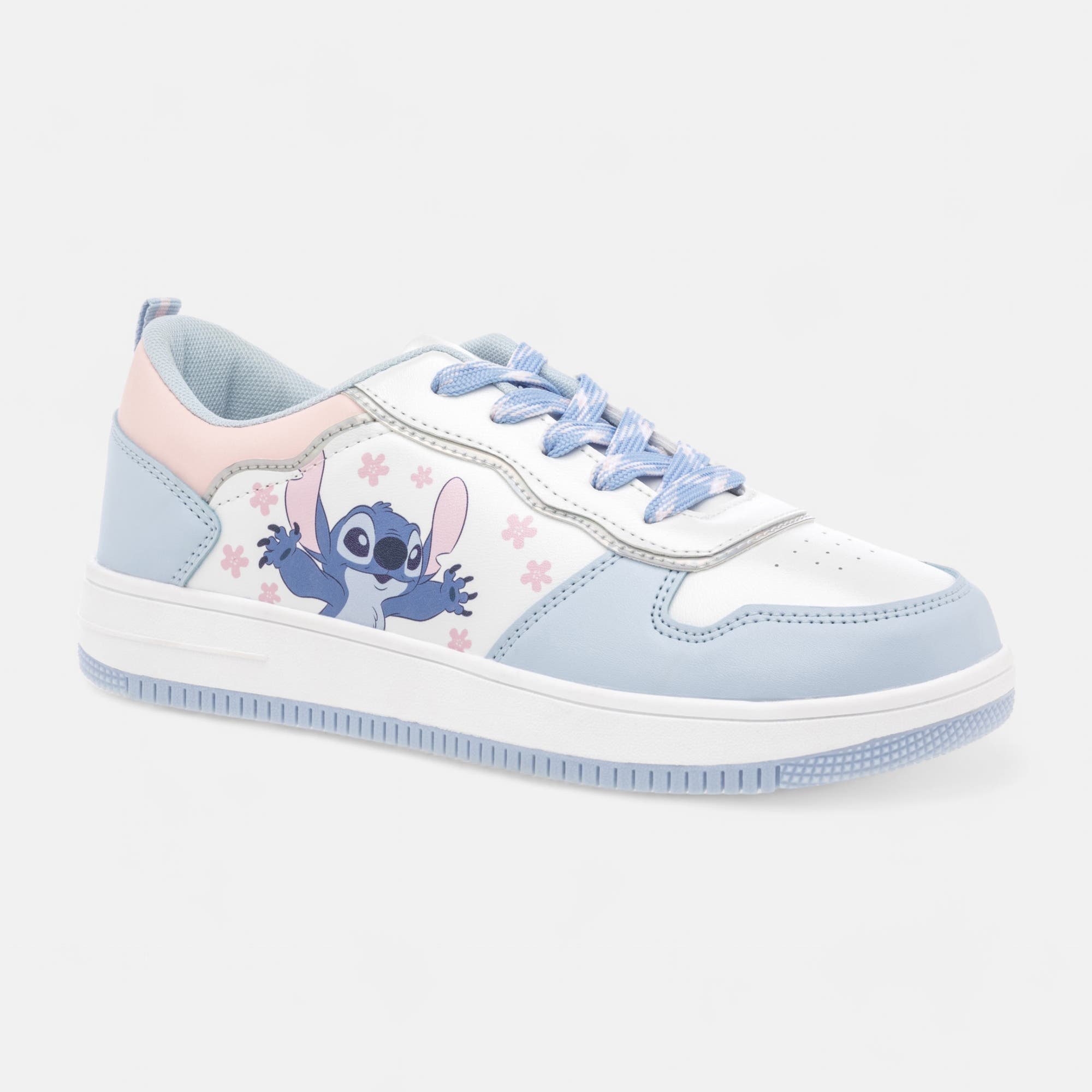 Baskets Fille bleu