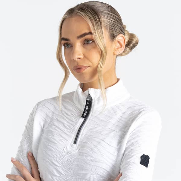 Sweat polaire DARE 2B GLAMOURIZE MIDLAYER WHITE