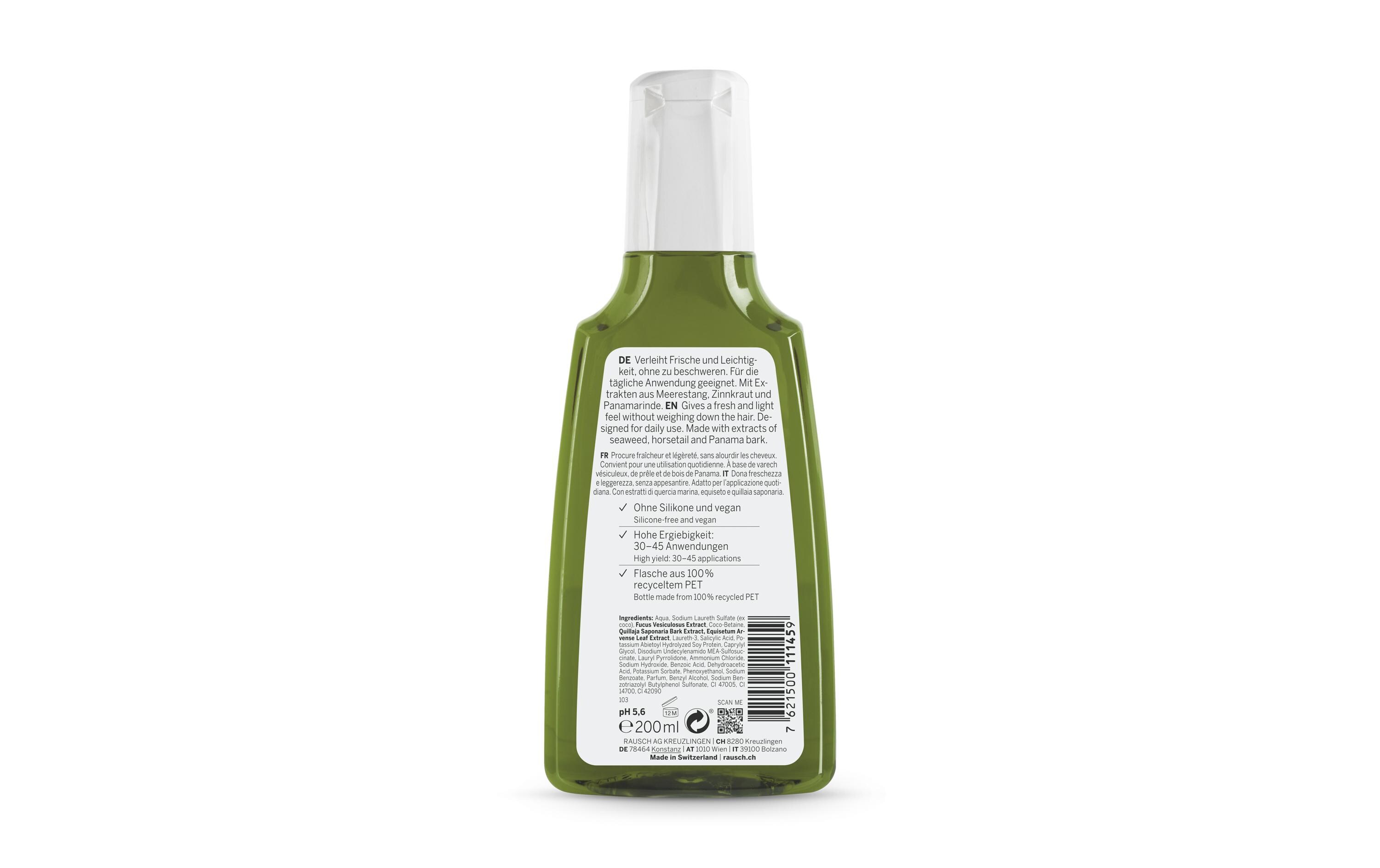 Shampoo Meerestang Anti-Fett 200 mlHaarshampoo für fettige Haare