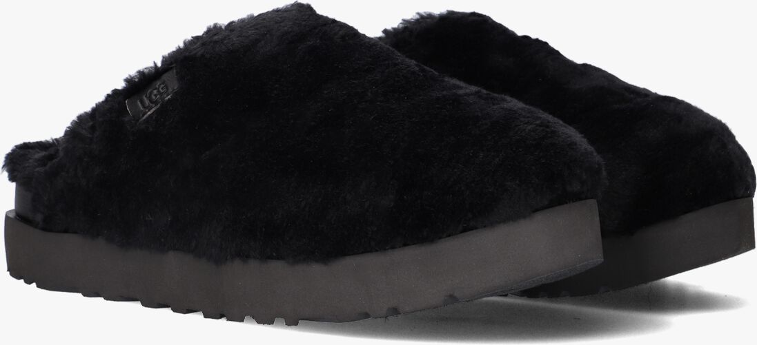 UGG zwarte ugg pantoffels w fuzz sugar  slide