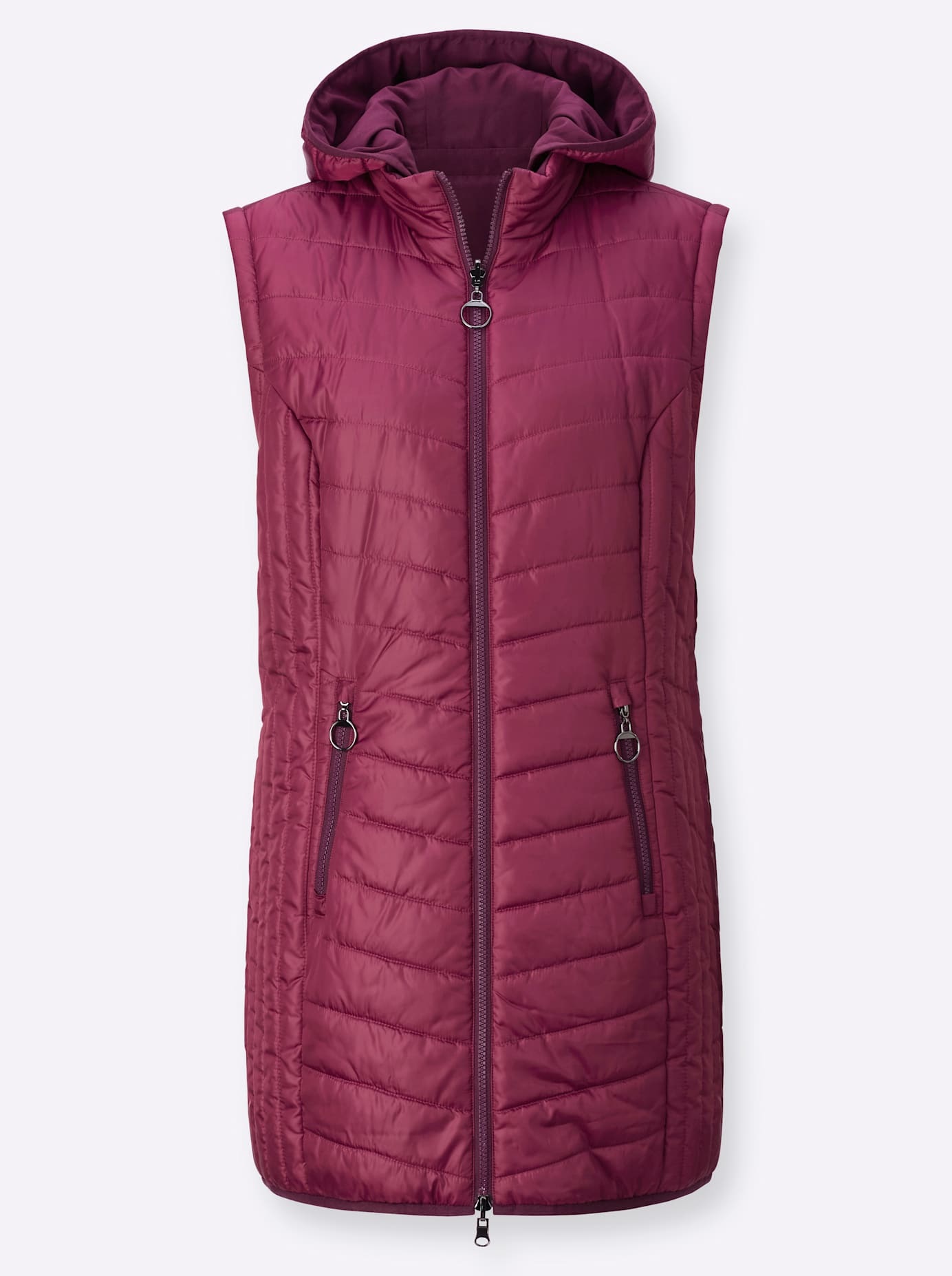 Casual Looks Wendejacke mit Kapuze
