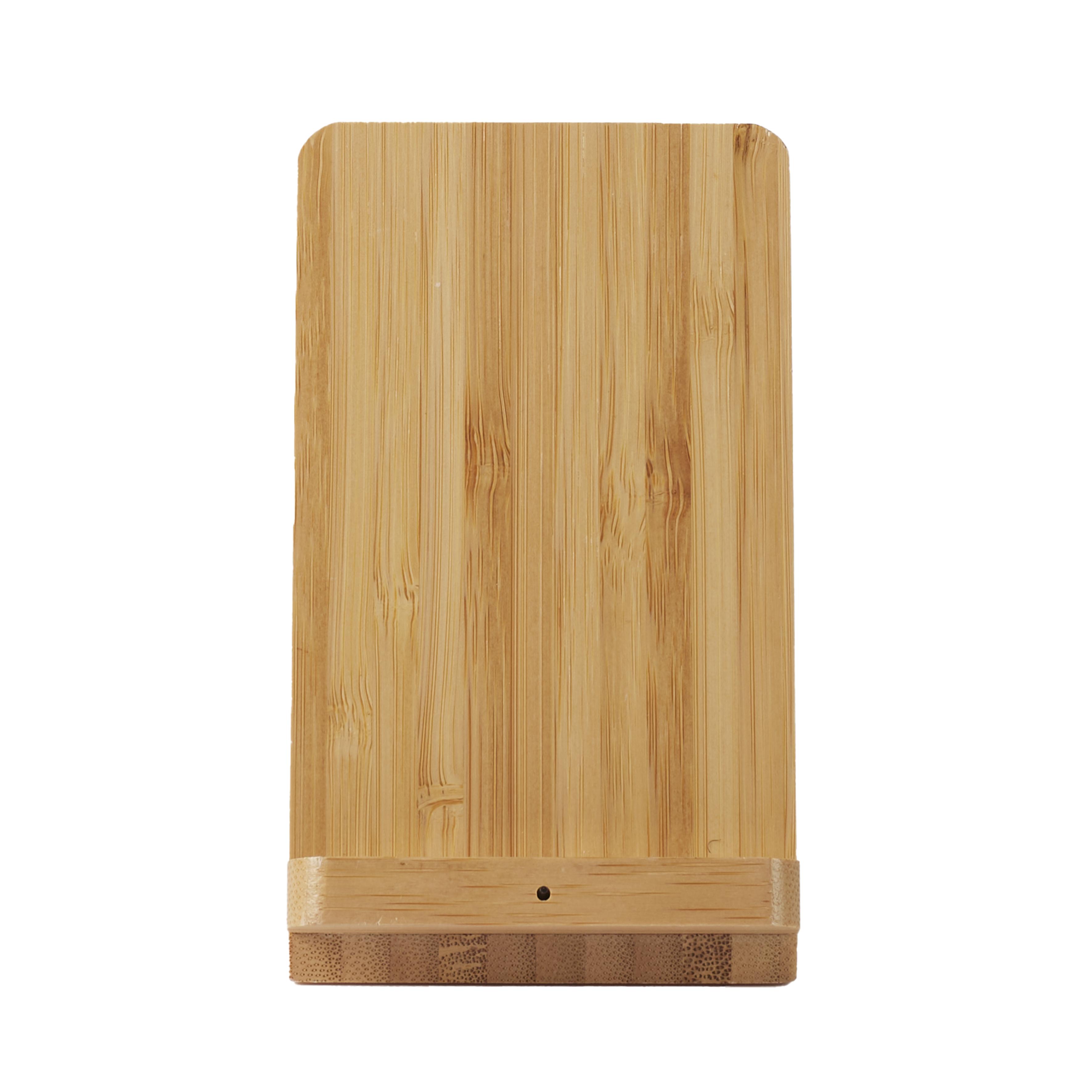 SUPPORT CHARGEUR INDUCTION BOIS 15W
