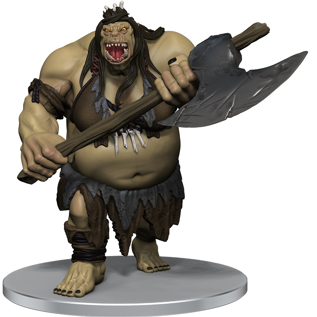D&D Icons of the Realms Premium Figures - Ogre Warband