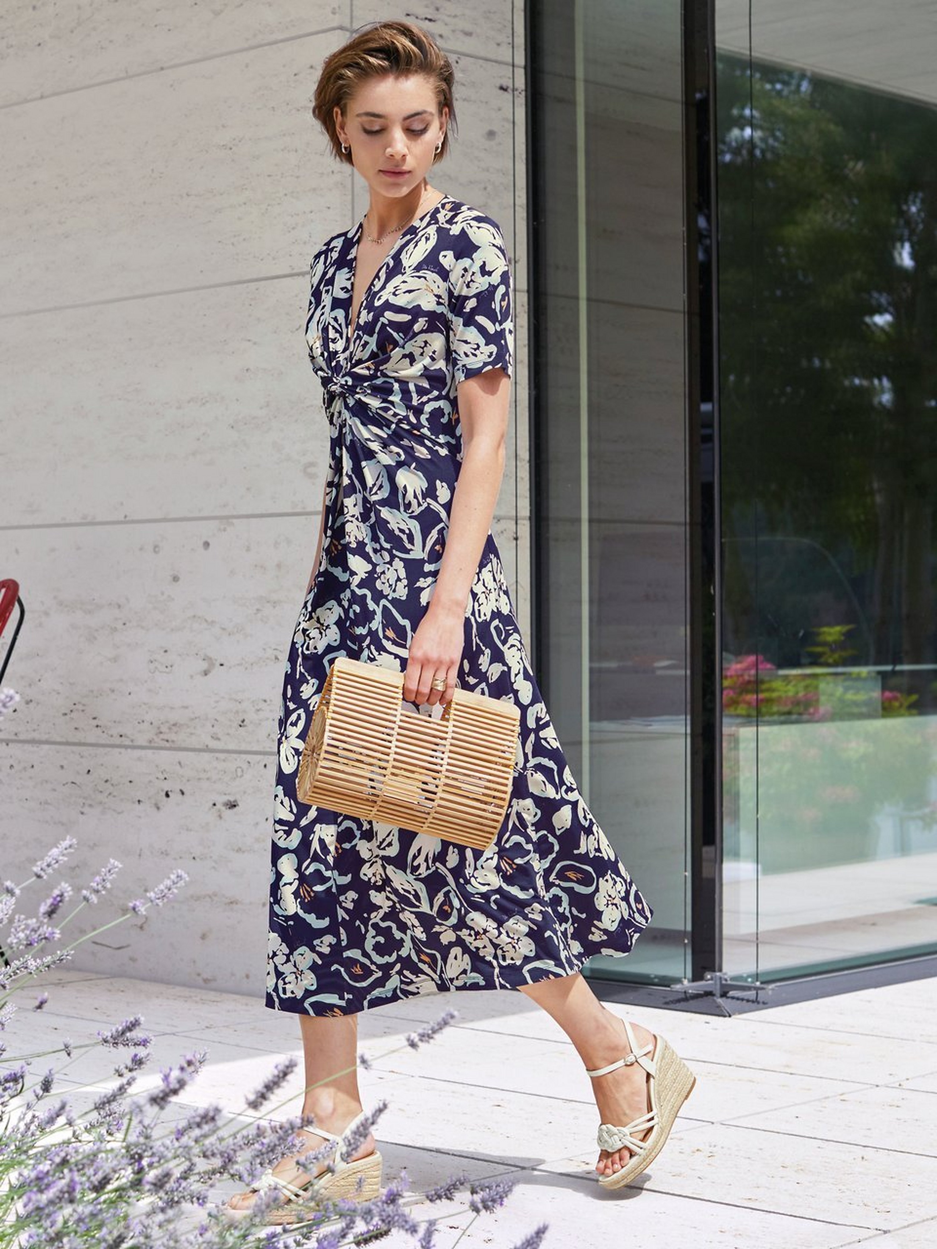 Kleid mit 1/2-Arm