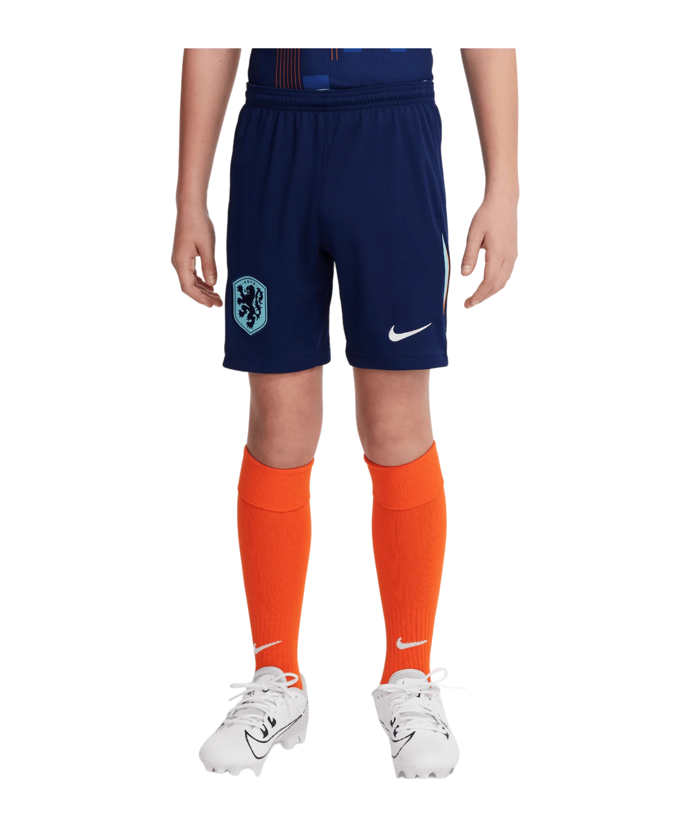 Nike Niederlande Short Away EM 2024 Kids Blau F492