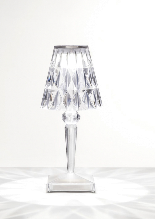Kartell Battery tafellamp LED oplaadbaar mintgroen