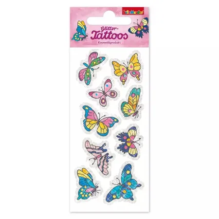 Lutz Mauder Glitter-Tattoo Schmetterlinge