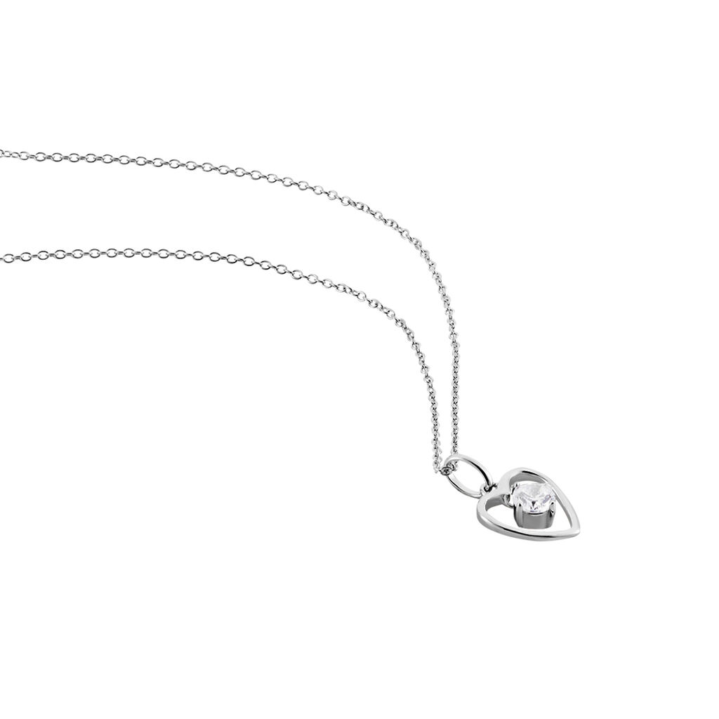 Collier Condatis Argent Oxyde