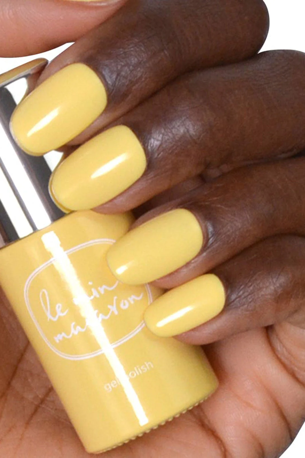 Le Mini Macaron Neglelak Gel lemon sorbet