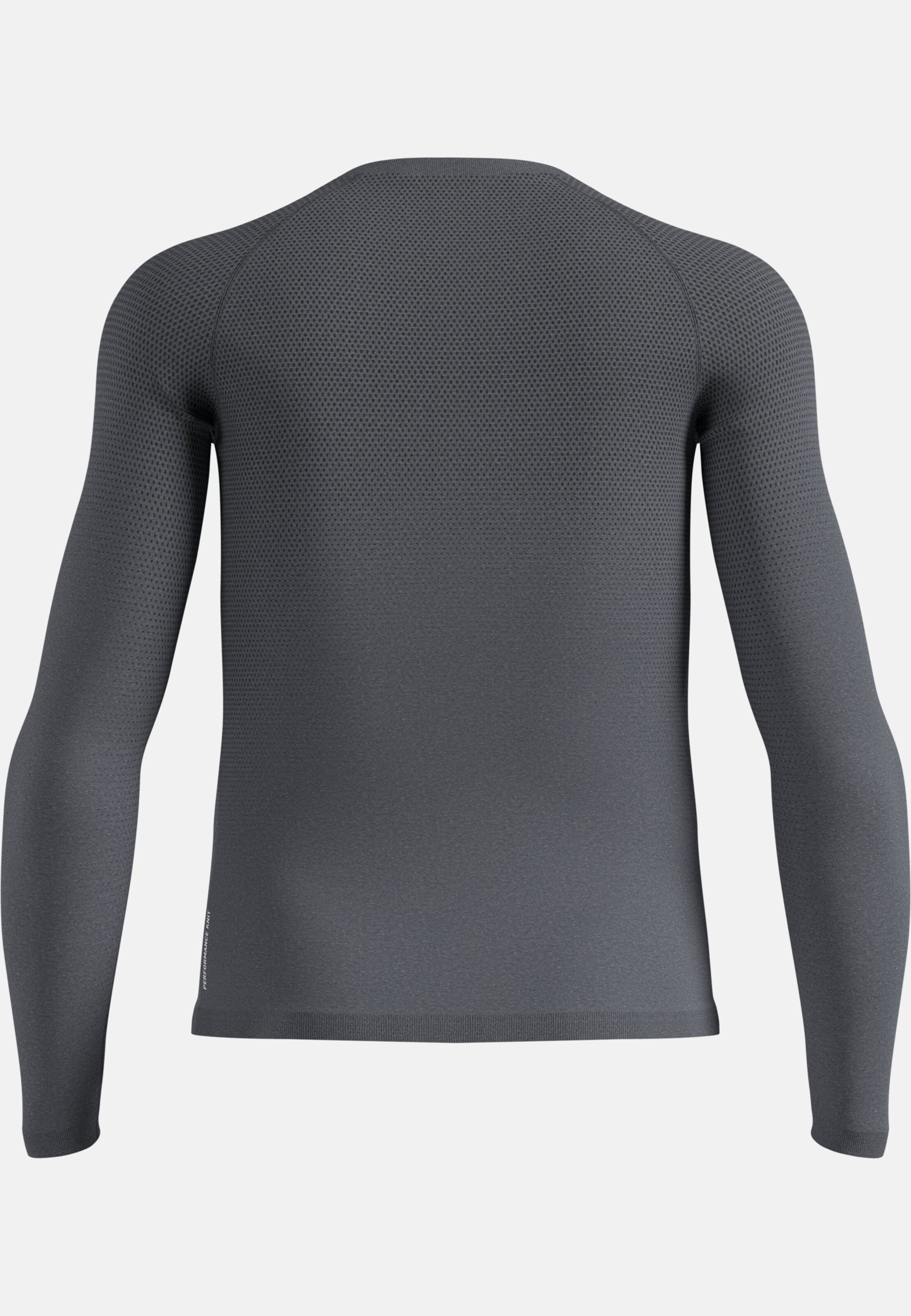 Performance Light Base Layer Langarmshirt in grey melange