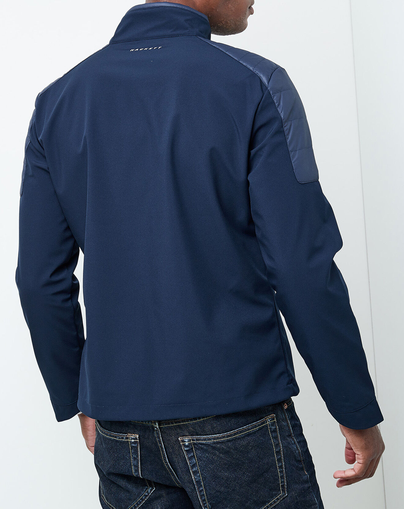 Hackett London Veste Aston Martin Racing bleu marine