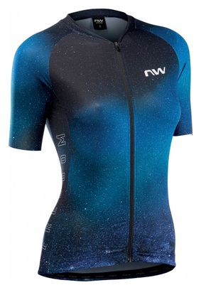 Maillot Manches Courtes Femme Northwave Freedom Bleu