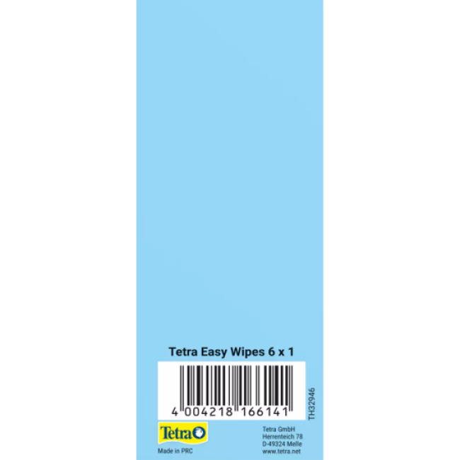 Lingettes Tetra EasyWipes pour aquarium Lot de 10